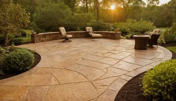 Best stamped concrete patios in north carolina