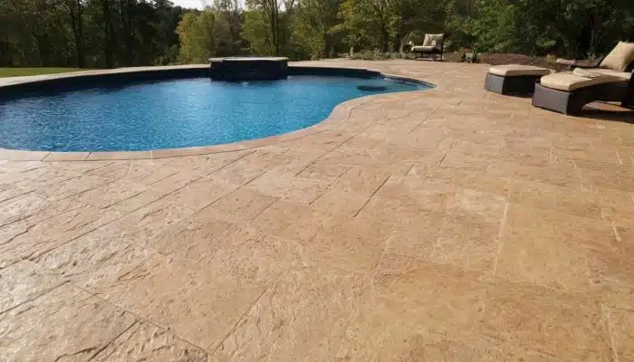 Top stamped concrete patios